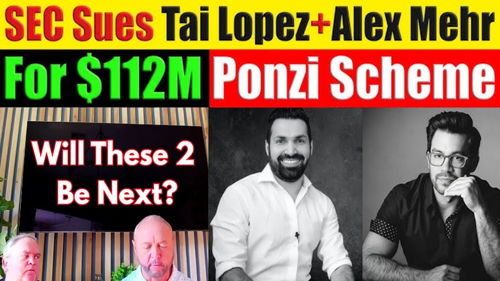 Are Ponzi Schemes Illegal? How Bobby Jones’s Cliqly & Clickerr Mirror Alex Mehr and Tai Lopez Scam & Investor Scandal