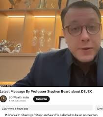 professor Dr. Beard fake Ai zoom meetings