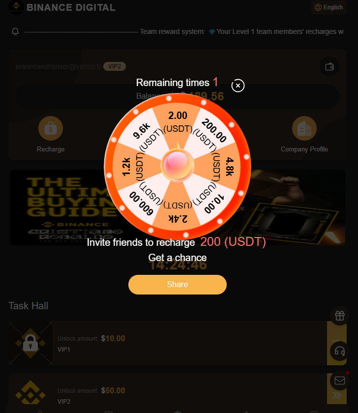 binance digital scam review