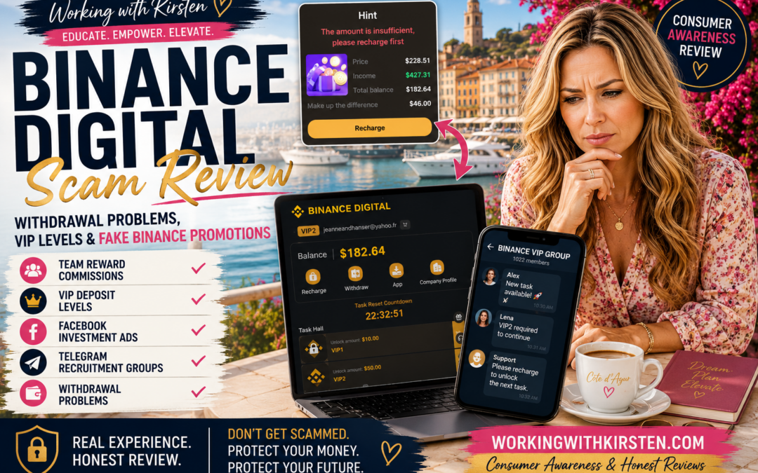 binance digital scam
