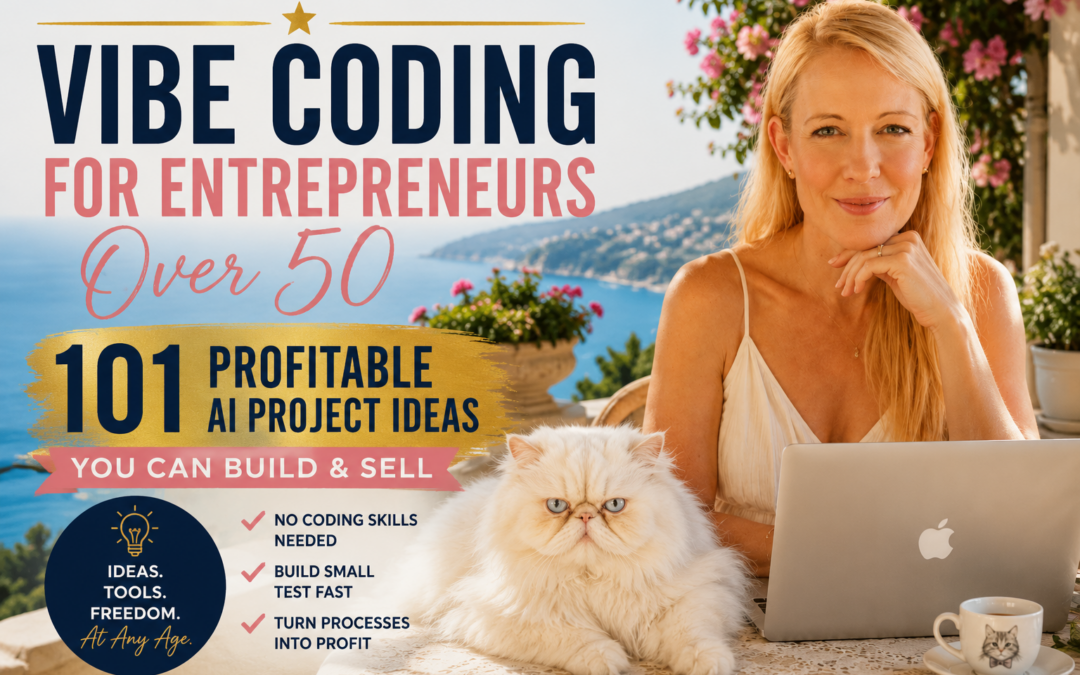 Vibe coding for entrepreneurs over 50 with 101 profitable AI project ideas