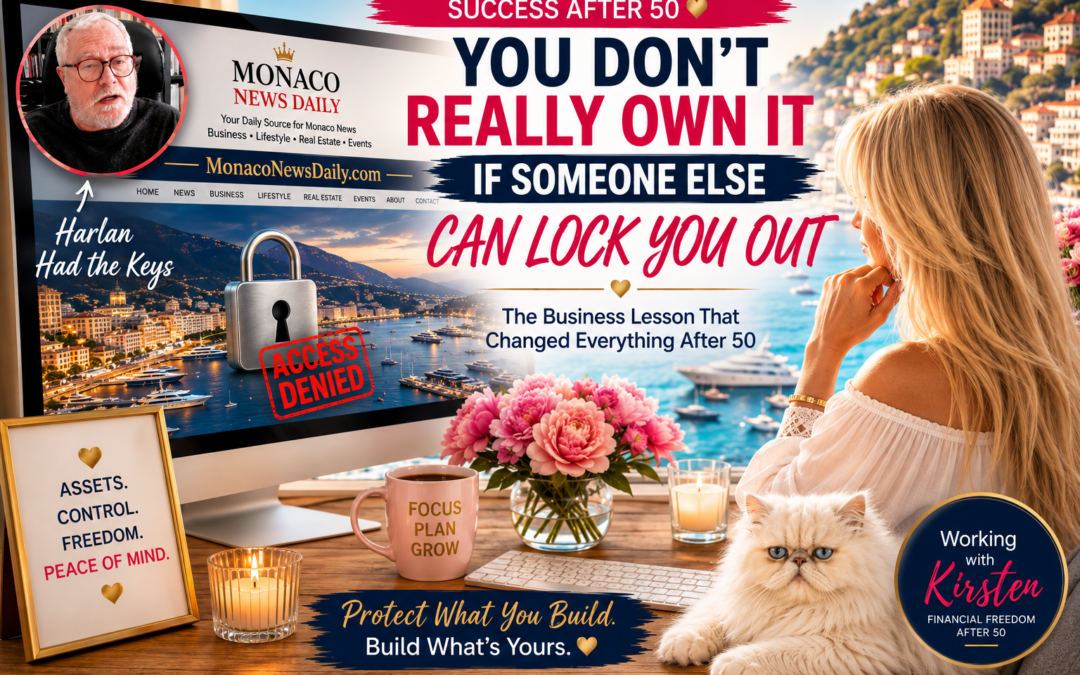Protect digital assets after 50 – business lesson from my Harlan Kilstein experience